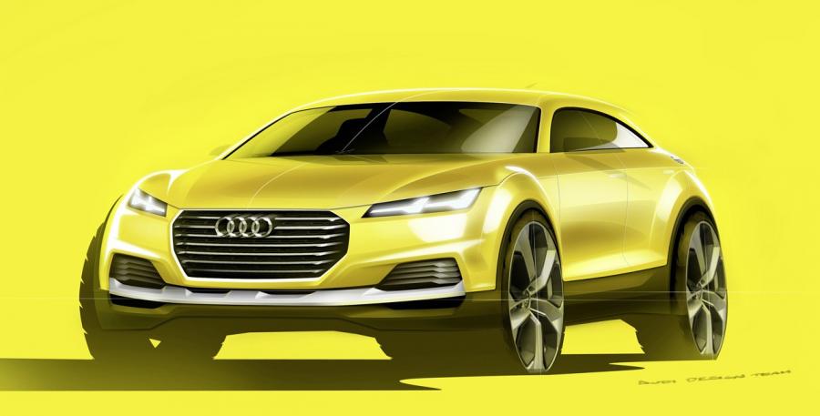 Эскиз Audi TT Offroad Concept 2014 года  (фото 16 из 34)